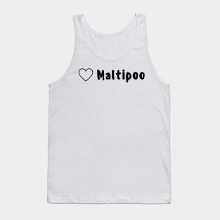 Love Maltipoo Tank Top